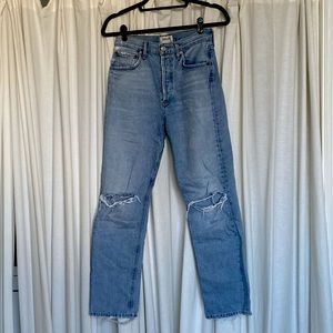 Agolde 90’s High Rise Pinch Waist in Flashback